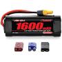 Venom NiMH Battery for Traxxas Grave Digger 1:16 7.2 1600mAh 6-Cell