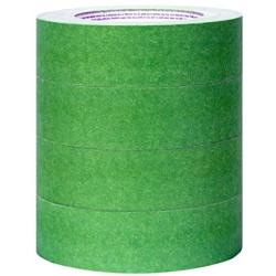 FROGTAPE 240660 Multi-Surface Painters Tape with PAINTBLOCK, Medium Adhesion, 1.41 Inches x 60 Yards, Green, 4 Rolls