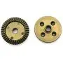 YU-NIYUT Metal Differential Gear Set, DIY Modified Upgrade Accessories Parts for Wltoys A949 959 969 979 1/18 RC Rock Crawler Car, DIY RC Vehicle Modification Fun