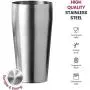 14-Piece Cocktail Shaker Set - Bar Tools - Stainless Steel Cocktail Shaker Set Bartender Kit, With All Bar Accessories, Cocktail Strainer, Double Jigger, Bar Spoon, Bottle Opener, Pour Spouts.