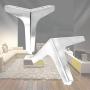 Pack of 4 Furniture Legs, 6 inch/ 15cm Height Sofa Legs Metal Chrome Polished Triangle Furniture Feet with Screws for Table Cabinet Cupboard Couch Bookcase Chair Ottoman DIY Replacement Parts Pack of 4 Furniture Legs, 6 inch/ 15cm Height Sofa Legs Metal Chrome Polished Triangle Furniture Feet with Screws for Table Cabinet Cupboard Couch Bookcase Chair Ottoman DIY Replacement Parts