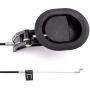 ttmagic Universal Plastic Sofa Chair Recliner Release Pull Handle Replacement Parts with Cable, Fits Ashley and Most Recliner Sofa Brand, Exposed Cable Length 4.9'', Total Length is 31''