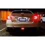 iJDMTOY Red Lens 3-In-1 LED Rear Fog Light Kit For 11-up Subaru Impreza WRX/STi, Functions as Tail Lamp, Brake Lamp, Backup Reverse Light (Includes Wire Harness & Mounting Bracket)