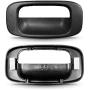 T1A Tailgate Handle Bezel Compatible with Chevrolet 1999-2007 Silverado and GMC Sierra, Also Fits 1500, 2500, 3500 HD Pickup Truck, Black Color, T1A-15228539