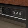 Sauder Harbor View Media Fireplace, for TVs up to 60'', Curado Cherry finish