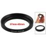 uxcell Camera Repairing 37mm-42mm Metal Step Up Filter Ring Adapter