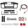 labworkauto Adjustable Metal Front Bumper Replacement for 1/10 RC TRX4 90046 90047 Defender Axial SCX10 II
