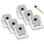 6 Pack Replacement Dust Bag Parts Compatible for IRobot Roomba i7 i7+ i7 Plus (7550) E5 E6 s9+ (9550) I & S Series Clean Base Automatic Dirt Disposal Bags