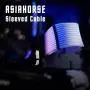 Asiahorse Customization Mod Sleeve Extension Power Supply Cable Kit 18AWG ATX/EPS/8-pin PCI-E/6-pin PCI-E (White) Asiahorse Customization Mod Sleeve Extension Power Supply Cable Kit 18AWG ATX/EPS/8-pin PCI-E/6-pin PCI-E (White)