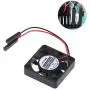 Starter Case Cooling Kit, with Fan Heat Sink Cross Screwdriver-Fit for Raspberry Pi 4 Model B