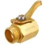 Haus & Garten Heavy-Duty Brass Shut Off Valve Haus & Garten Heavy-Duty Brass Shut Off Valve