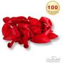 PMLAND 100 Pieces Red Latex Party Balloons 12 Inches