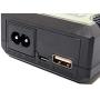 Ppower II Intelligent Universal Rechargeable Batteries Charger for 3.7V Li-Ion, Ni-Mh, Ni-Cd, etc(PIIA) P-POWER