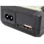 Ppower II Intelligent Universal Rechargeable Batteries Charger for 3.7V Li-Ion, Ni-Mh, Ni-Cd, etc(PIIA) P-POWER