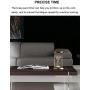 SuLiao Hourglass Timer Sand Clock 60 Minutes & Brass Metal Hour Glass for Decor Sandglass Timer