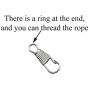 Yadaland Metal Solid Zipper Pull Tab Tag Handle Fixer 0.06inch(1.5mm) Small Clasp Diameter Fit Hole for Winter Jacket Boot Jean Suitcase Luggage Coat Spring Lock Clip On No Tool Needed Silver 15Pack