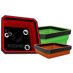 EZRED - EZR-BCK18 EZTRAY Collapsible Parts Tray, Set of 3