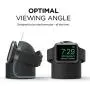 elago W2 Charger Stand Compatible with Apple Watch Series 6/SE/5/4/3/2/1 (44mm, 42mm, 40mm, 38mm), Durable Silicone, Compatible with Nightstand Mode (Black) elago W2 Charger Stand Compatible with Apple Watch Series 6/SE/5/4/3/2/1 (44mm, 42mm, 40mm, 38mm), Durable Silicone, Compatible with Nightstand Mode (Black)