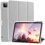 SIWENGDE Case for iPad Pro 11 Inch 2020 2nd Generation Support iPad 2nd Pencil Charging & Pair, Slim Trifold Stand Smart Protective Case Cover for Kids, Auto Wake/Sleep (Gray)