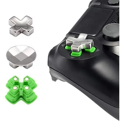 eXtremeRate Magnetic Metal Mod Button, Adjustable Dpads Replacement Parts for Playstation 4, PS4 Slim,PS4 Pro Controllers (3 in 1) eXtremeRate Magnetic Metal Mod Button, Adjustable Dpads Replacement Parts for Playstation 4, PS4 Slim,PS4 Pro Controllers (3 in 1)