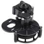 RC Car Transmission Gearbox with Gear, Metal RC Transmission Gear Box for Axial SCX10 RC Crawler Car Replacement Upgrade Part Accessory