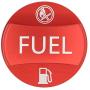 XtremeAmazing Fuel Cap Cover Aluminum Metal Gas Tank Fuel Filler Cap Red