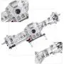 VGEBY Front Axle, Metal CNC Remote Control Front Axle RC Model Crawler Car Parts Fit for Scx10 II 90046 90047 1/10 Crawler RC Car Accessory(Silver) VGEBY Front Axle, Metal CNC Remote Control Front Axle RC Model Crawler Car Parts Fit for Scx10 II 90046 90047 1/10 Crawler RC Car Accessory(Silver)