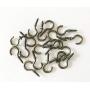 IDEALSV Small Antique Brass Ceiling Hooks 5/8 Bronze Cup Hook Screw-in Light Hooks (40 Pack)