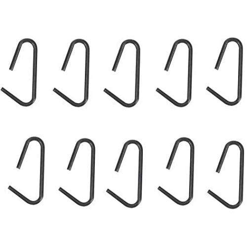 Fbshicung 10 Pcs 5/16 Inch Leather Belt Hooks for Old Style Singer/Jones Sewing Machine Treadle Accessories