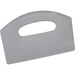 Remco 6960MD5 White/Grey Polypropylene Metal Detectable Bench Scraper, Injection Molded Blade, 5'' L x 8.5'' W, 1 Piece