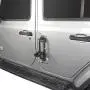 Hooke Road Metal Folding Door Hinge Steps, Door Pedal w/Star Sign Compatible with Jeep Wrangler JL & Jeep Gladiator JT 2018 2019 2020 2021 (Set of 2) Hooke Road Metal Folding Door Hinge Steps, Door Pedal w/Star Sign Compatible with Jeep Wrangler JL & Jeep Gladiator JT 2018 2019 2020 2021 (Set of 2)