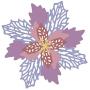 Wedding Maple Leaf Snow Flower Metal Die Cuts,Christmas Snowflake Srping Flower Cutting Dies Cut Stencils for DIY Embossing Card Making Photo Decorative Paper Dies Scrapbooking