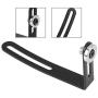 Shell Body Mount, 4pcs RC Car Shell Body Mount Metal L-Bracket with Magnet for 1:10 RC Crawler Car