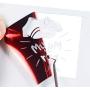 Red Chrome Vinly Metals Metallic Heat Transfer Vinyl Elastic Foil HTV Iron On Vinyl for T-Shirts,Cricut and Silhouette