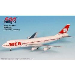 MEA Lebanon N204AE 747-200 Airplane Miniature Model Metal Die-Cast 1:500 Part# A015-IF5742011