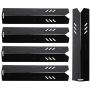 BBQ funland Replacement Part for Uniflame GBC1059WB, Backyard BY13-101-001-13, DynaGlo, Better Home&Garden Grill, 15 inch Porcelain Steel Heat Plate Shield Tent Flame Tamer Burner Cover, 5-Pack
