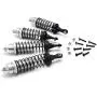 Hosim Front & Rear Shock Absorber Springs Damper Kits Aluminum Alloy for 1/10 Traxxas Slash 4x4 4WD RC Cars Upgrades Replacement Accessories Silver (4PCS) Hosim Front & Rear Shock Absorber Springs Damper Kits Aluminum Alloy for 1/10 Traxxas Slash 4x4 4WD RC Cars Upgrades Replacement Accessories Silver (4PCS)
