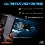 Magnetic Phone Car Mount, Air Vent Phone Mount for Car by HUSSELL - 360° Adjustable Universal Magnet Phone Holder - Compatible with Any Cell Phone, iPhone Galaxy LG Huawei