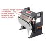 KAKA Industrial W-1220A, 12-Inch Box and Pan Brake, Solid Construction, High Accuracy Sheet Metal Box Pan Brake, Easy Operation, 20 Gauges Sheet Metal Brake