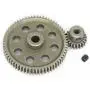 Hobbypark 11184 Steel Metal Spur Diff Differential Main Gear 64T & 11181 Motor Gear 21T RC Replacement Parts for Redcat Volcano EPX HSP 1/10 Monster Truck Brontosaurus 94111 Hobbypark 11184 Steel Metal Spur Diff Differential Main Gear 64T & 11181 Motor Gear 21T RC Replacement Parts for Redcat Volcano EPX HSP 1/10 Monster Truck Brontosaurus 94111