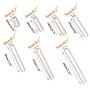 Socell 80 Pieces Dowel Pin Stainless Steel Shelf Support Pin Fasten Elements Shelf Bracket Pegs Cabinet Furniture Shelf Pins Support Assortment Kit