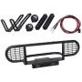 dailymall 1/10 Scale Metal RC Front Bumper with Light for D90 D110 Land Rover Defender, RC Crawler Accessories, Remote Controlled Devices Parts