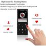 MP3 Player with Bluetooth,CCHKFEI 16GB Portable Music Player with Touch Button/1.8TFT Screen,Built in Speaker, FM Radio,Voice Recorder Metal Shell Supports up to 128GB,for Running Jogging
