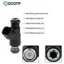 Fuel Injectors ECCPP 6pcs High Performance 4 Hole Fuel Injector Parts Fit for Hyundai Azera/Entourage/Genesis/Santa Fe/Sonata/Hyundai Veracruz,Kia Amanti/Sedona/Sorento 35310-3C000 Fuel Injectors ECCPP 6pcs High Performance 4 Hole Fuel Injector Parts Fit for Hyundai Azera/Entourage/Genesis/Santa Fe/Sonata/Hyundai Veracruz,Kia Amanti/Sedona/Sorento 35310-3C000