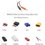 SIM&NAT RC Lipo Battery Charger Adapter Connector Splitter Cable, 8 in 1 Octopus Convert Wire to 4.0mm Banana Plug Compatible with TRX, Tamiya, EC3, JST, Futaba, XT60, T- Dean SIM&NAT RC Lipo Battery Charger Adapter Connector Splitter Cable, 8 in 1 Octopus Convert Wire to 4.0mm Banana Plug Compatible with TRX, Tamiya, EC3, JST, Futaba, XT60, T- Dean
