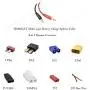SIM&NAT RC Lipo Battery Charger Adapter Connector Splitter Cable, 8 in 1 Octopus Convert Wire to 4.0mm Banana Plug Compatible with TRX, Tamiya, EC3, JST, Futaba, XT60, T- Dean SIM&NAT RC Lipo Battery Charger Adapter Connector Splitter Cable, 8 in 1 Octopus Convert Wire to 4.0mm Banana Plug Compatible with TRX, Tamiya, EC3, JST, Futaba, XT60, T- Dean