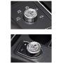 MAXDOOL AMG Metal Modified Center Console Multimedia Control Button Knob Trims Cover Decals Emblems Stickers for Mercedes Benz A B E GLK GLA CLA GLE ML GL Class (29mm Knob)