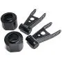 Heavy Metal Suspensions - Fits 1984-2001 Cherokee Lift Kit XJ 2 Inch Front 2 Inch Rear Non-Compression Delrin Spring Spacers and High-Strength Carbon Steel Lift Shackles Heavy Metal Suspensions - Fits 1984-2001 Cherokee Lift Kit XJ 2 Inch Front 2 Inch Rear Non-Compression Delrin Spring Spacers and High-Strength Carbon Steel Lift Shackles