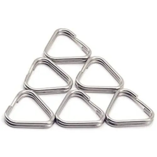 HITHUT 6pcs Camera Eyelet Ring Split Ring Lug Ring Triangle Strap Ring Hook for DSLR RF Mirrorless Camera (Stainless Steel) HITHUT 6pcs Camera Eyelet Ring Split Ring Lug Ring Triangle Strap Ring Hook for DSLR RF Mirrorless Camera (Stainless Steel)