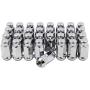 Wheel Accessories Parts Bulge Acorn M14 X 1.50 Thread 1.90'' Long for Trucks 19mm(3/4'') Hex 14x1.5 (32 M14x1.50, Chrome)